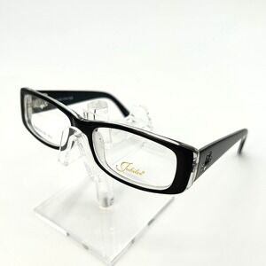 Womens Eyeglasses Frames Jubilee J5756 Size 51-17-140 Black Rectangular NEW